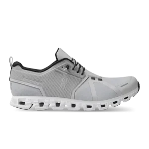On Cloud 5 Men Waterproof​ Glacier White Shoes