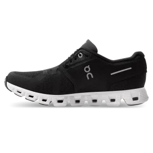 On Cloud 5​ Women Black White Shoes