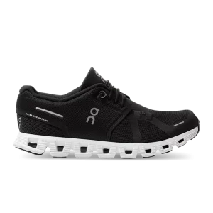 On Cloud 5​ Women Black White Shoes