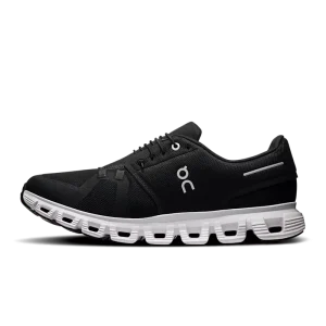On Cloud 6 Black White Shoes