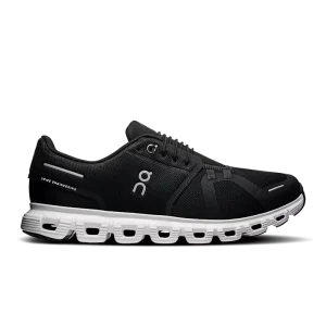 On Cloud 6 Black White Shoes