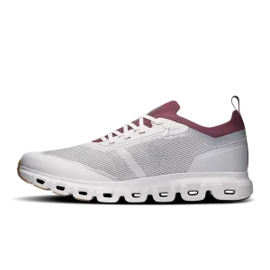 On Cloud 6 Men Versa Silver Maroon Shoes