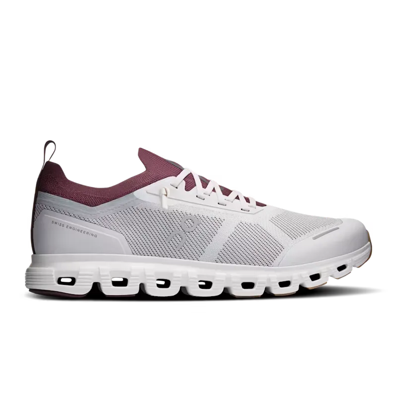 On Cloud 6 Men Versa Silver Maroon Shoes On Cloud 6 Men Versa Silver Maroon Shoes