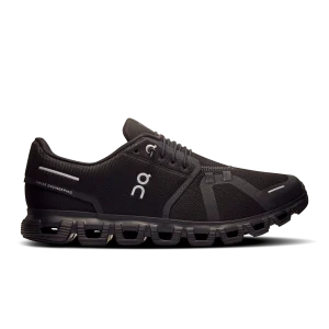 On Cloud 6 Wide Black Shoes