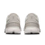 On Cloud 6 Wide Women Pearl White Shoes