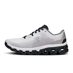On Cloudflow 4 Womens Distance White Black Shoes