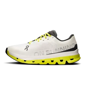 On Cloudflow 5 Men White Lime Shoes