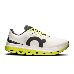 On Cloudflow 5 Men White Lime Shoes