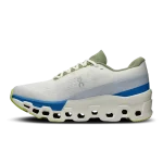 On Cloudmonster 2 Distance Women White Lapis Shoes