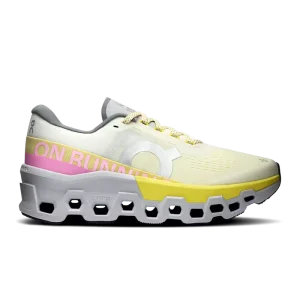 On Cloudmonster 2 Women Ivory Lime Shoes