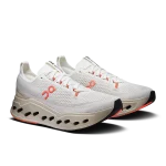 On Cloudsurfer Max Women Ivory Salmon Shoes