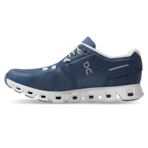 on cloud 5​ Women Denim White Shoes