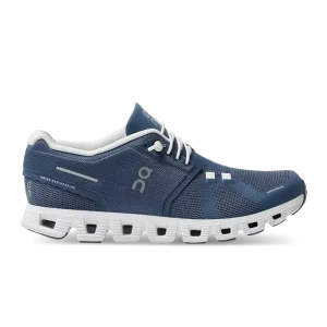 On Cloud 5​ Women Denim White Shoes