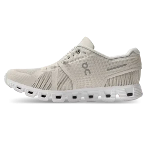 on cloud 5​ Women Pearl White Shoes